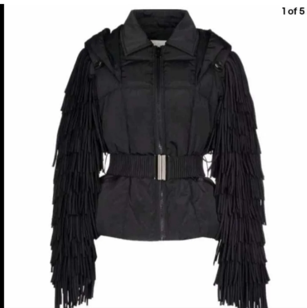 BALMAIN Hooded Fringe Jacket - Picture 3 of 14